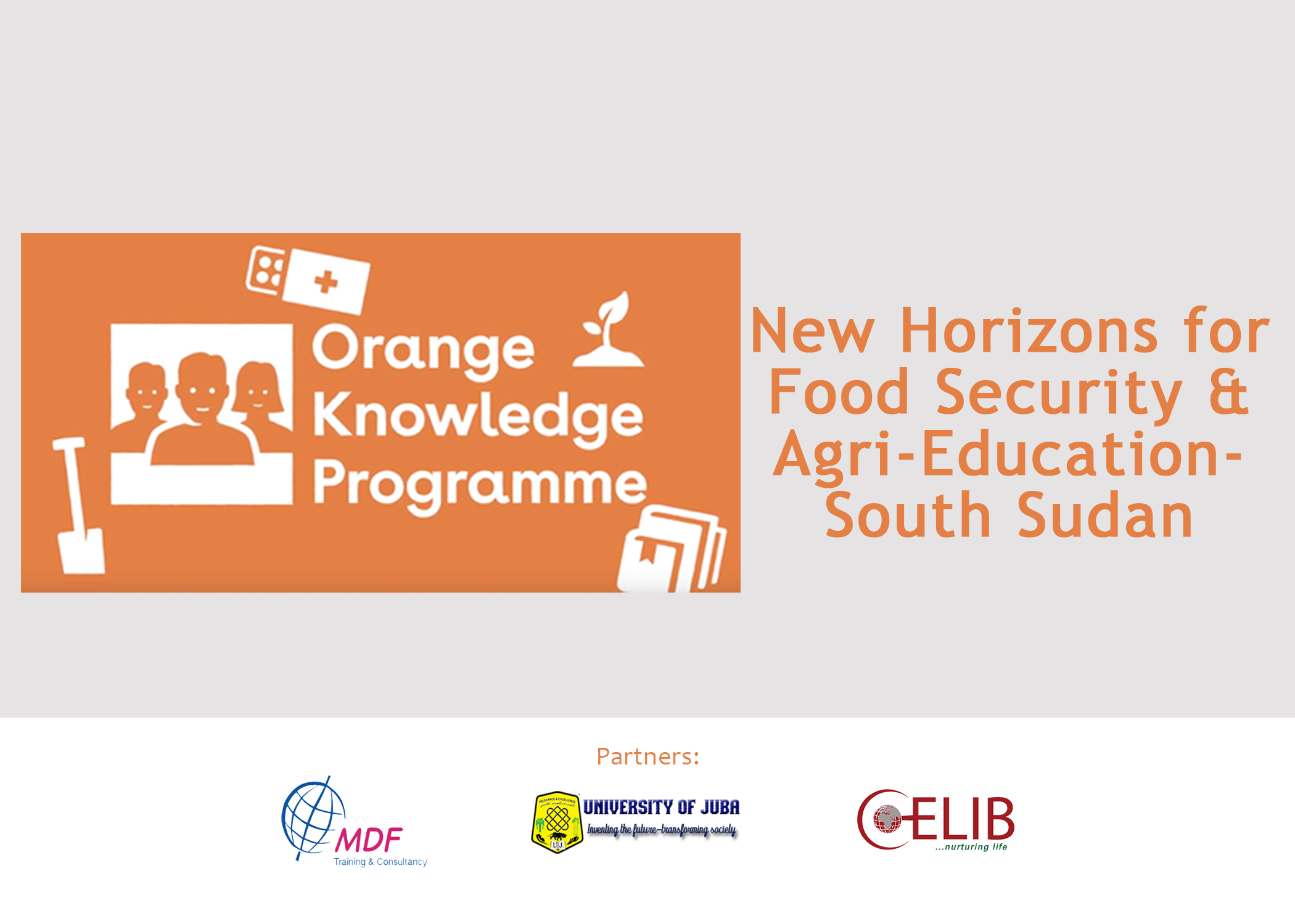 Orange Knowledge Programme